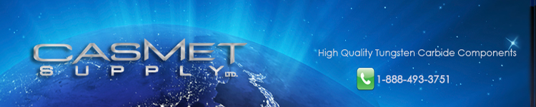 Tungsten carbide supplier for high quality precision components Casmet Supply Ltd.